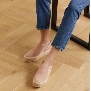 Vince Wilden Suede Slip-On Sneakers